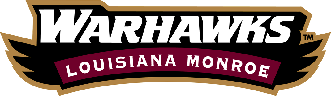 Louisiana-Monroe Warhawks 2006-2010 Wordmark Logo iron on paper